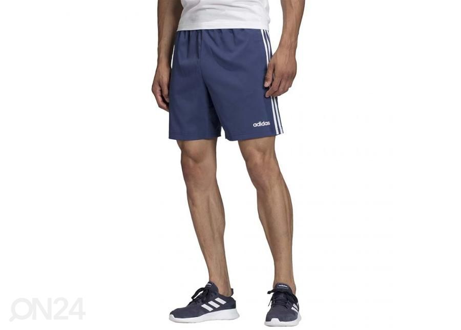 Meeste lühikesed treeningpüksid Adidas Essentials 3 Stripes Chelsea M FM6217 suurendatud