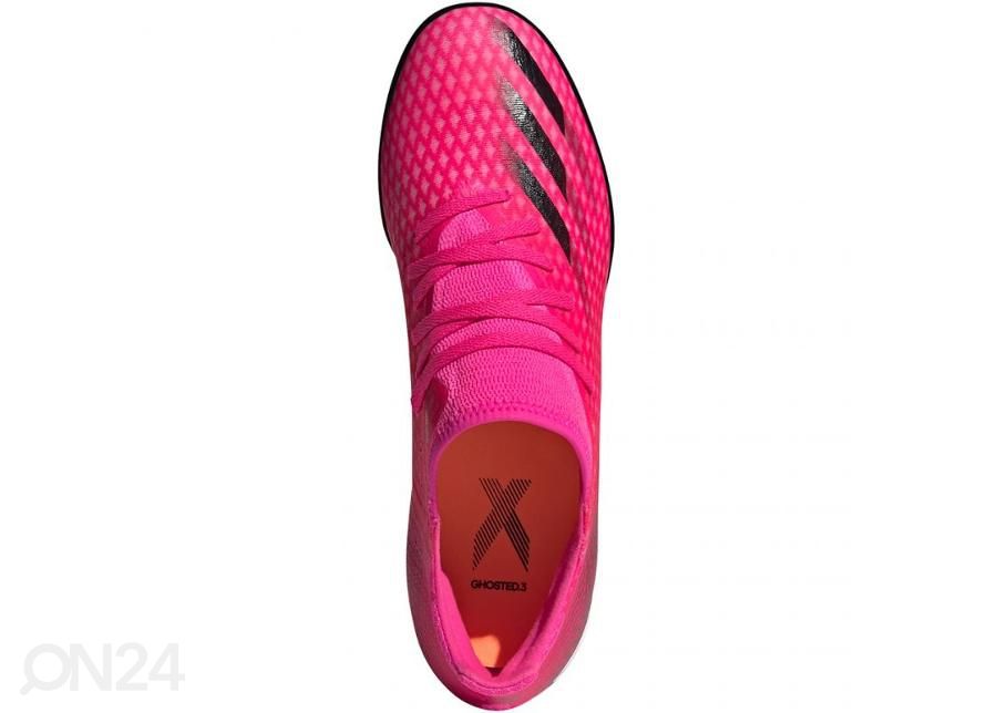 Meeste muru/kunstmuru jalgpallijalatsid Adidas X Ghosted.3 TF suurendatud