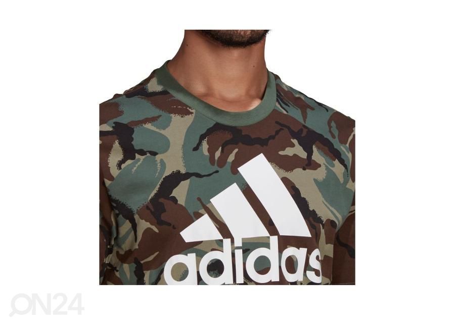 Meeste vabaajasärk Adidas Essentials Camouflage suurendatud