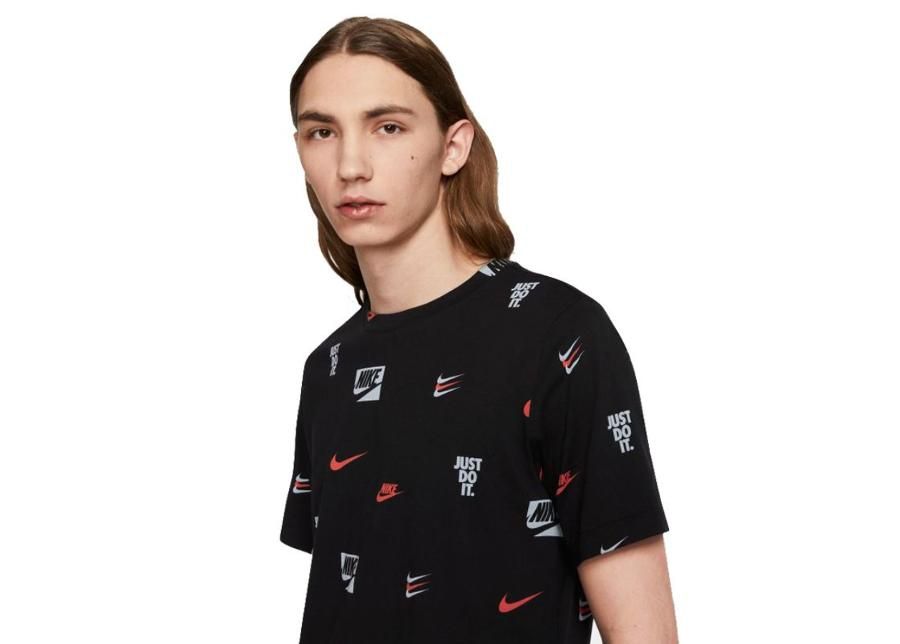 Meeste vabaajasärk Nike Nsw Core Printed M CV8962-010 suurendatud