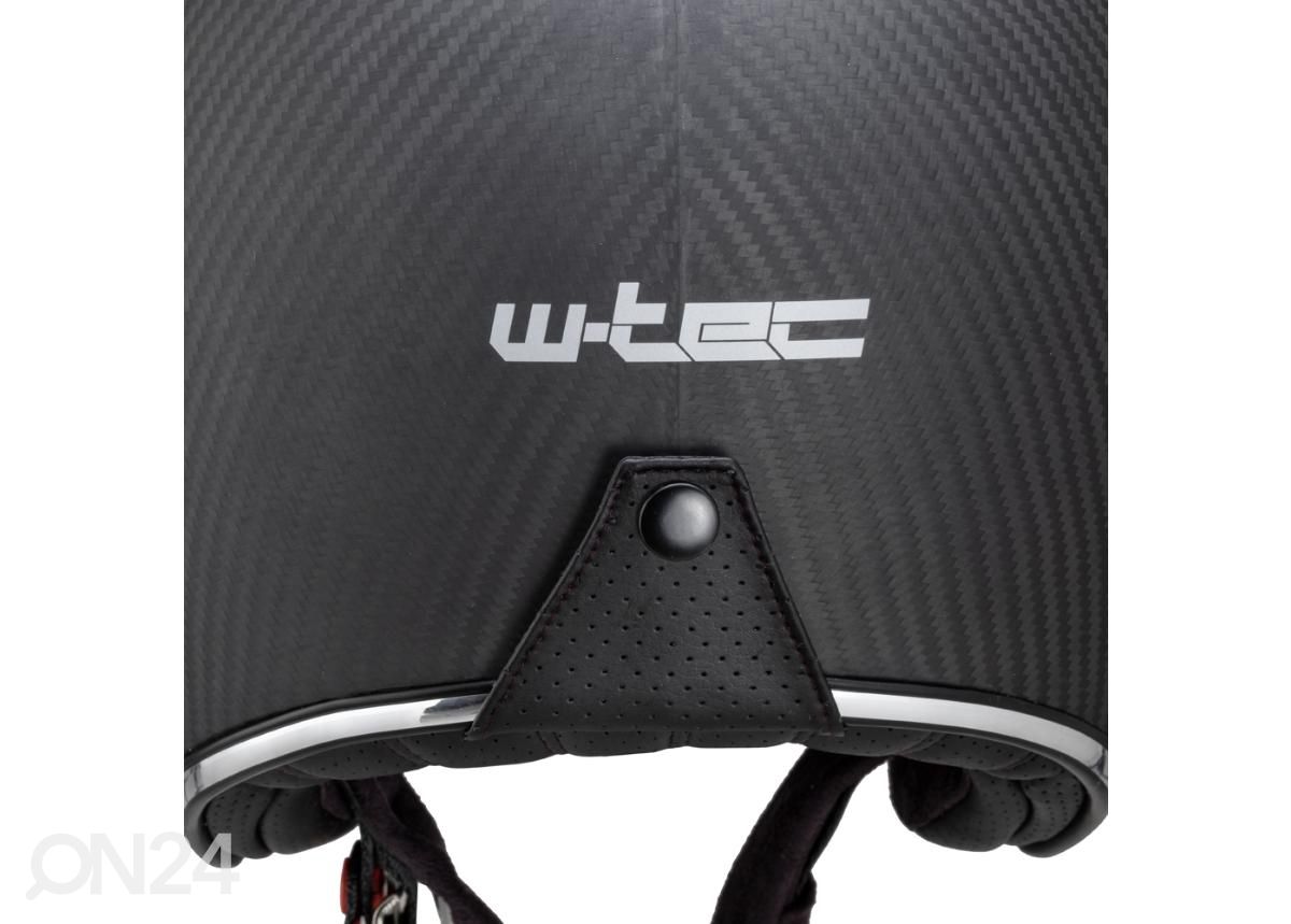 Motorolleri kiiver W-TEC Vacabro SWBH Matt Carbon Pure suurendatud