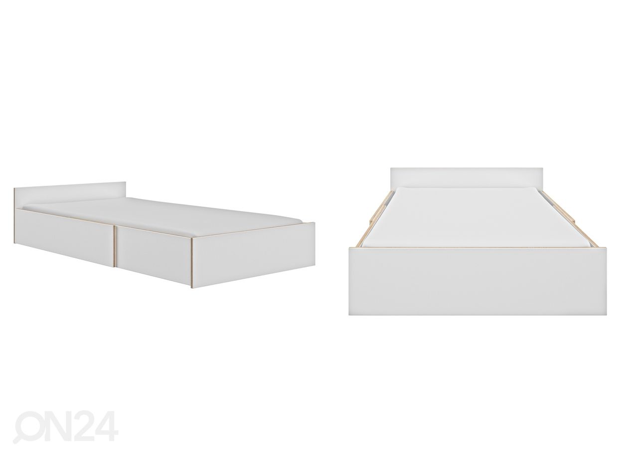 Multifunktsionaalne voodikomplekt Intimi 60x120 cm suurendatud