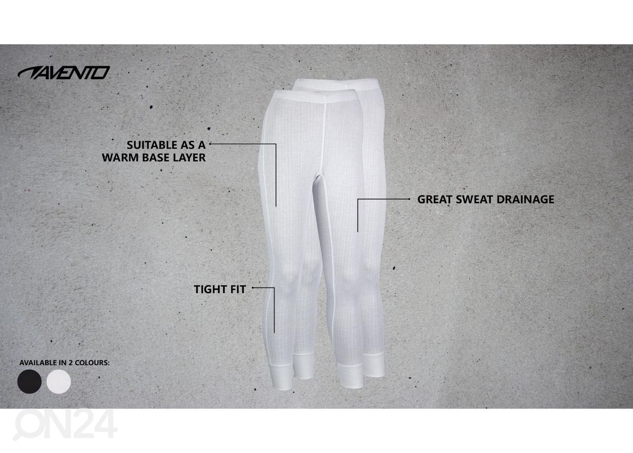 Naiste soojapesu püksid 2-pakk 250g Avento suurendatud