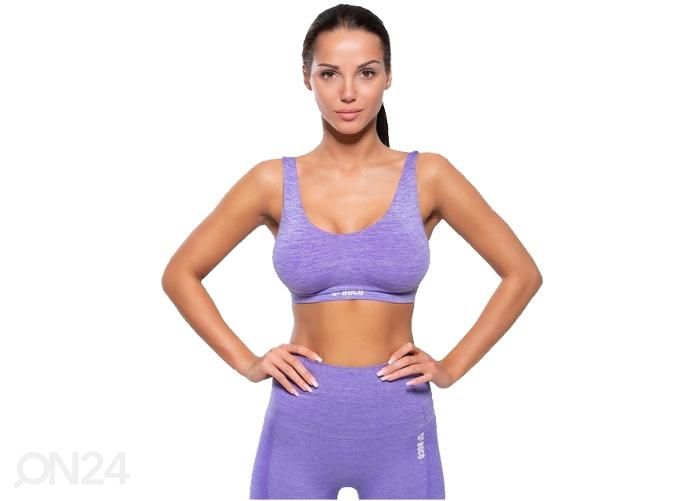 Naiste spordirinnahoidja Boco Wear Violet Melange suurendatud