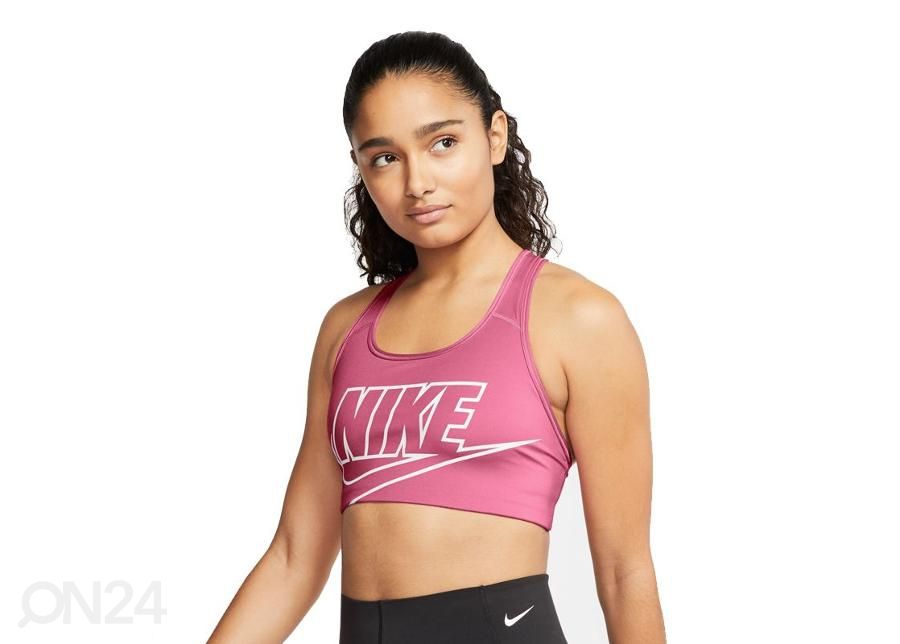 Naiste spordirinnahoidja Nike Swoosh Futura W BV3643-684 suurendatud