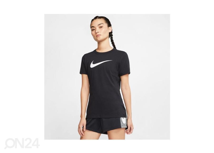 Naiste treeningsärk Nike Dri-FIT Crew suurendatud