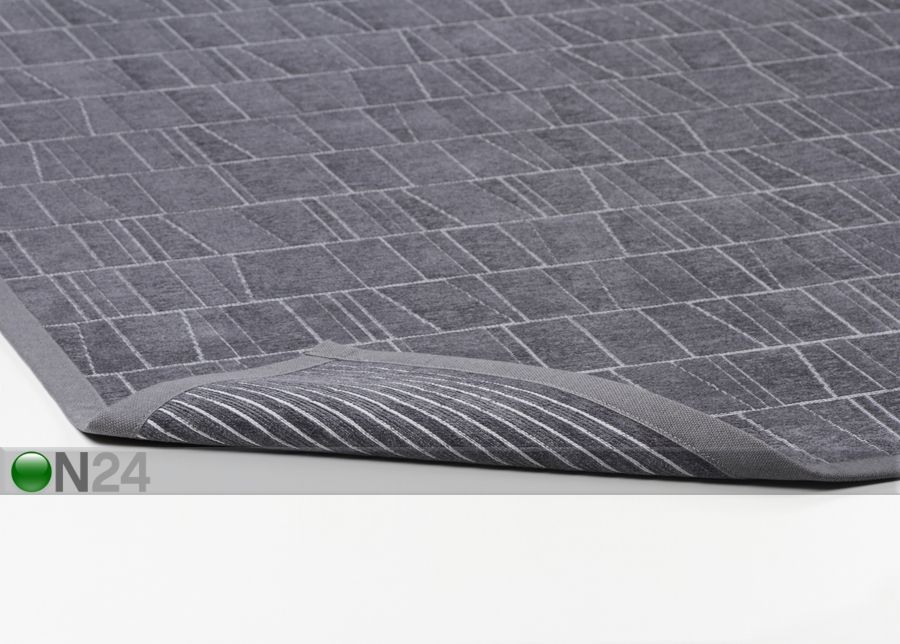 Narma newWeave® šenillvaip Kursi grey 70x140 cm suurendatud