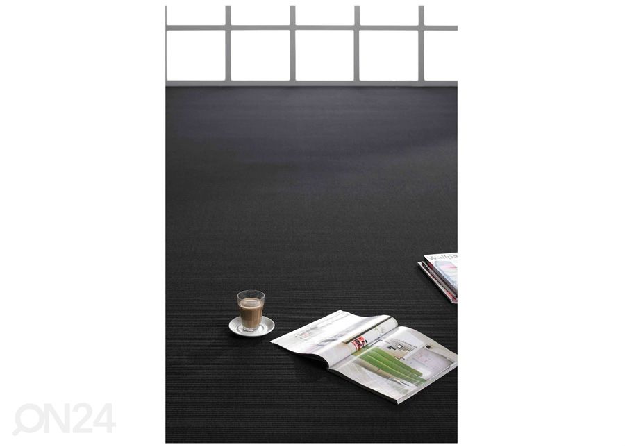 Narma silesidusvaip Credo black 300x400 cm suurendatud