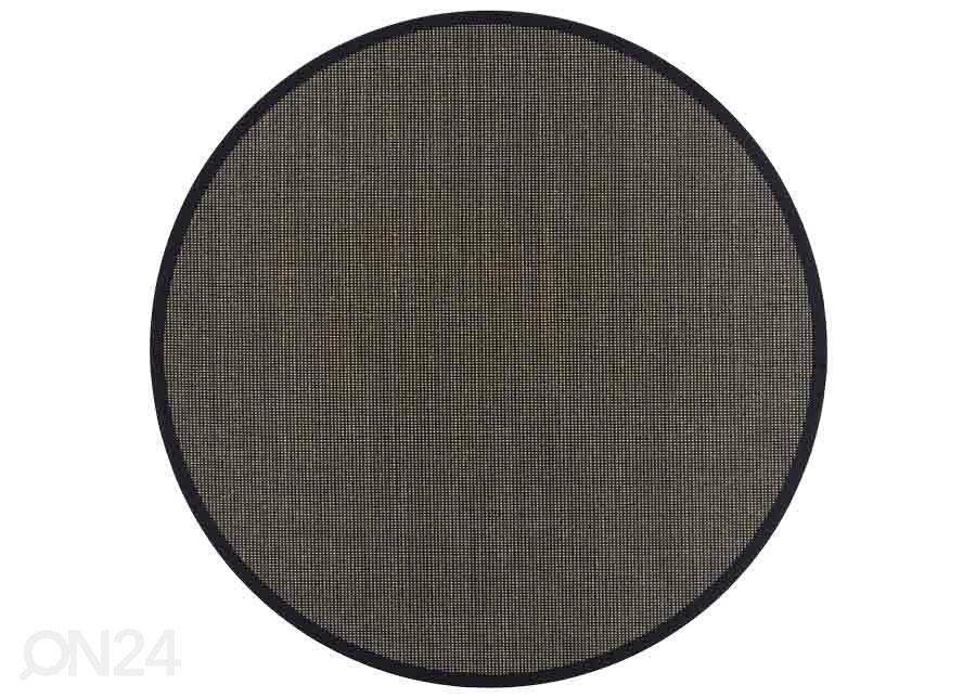Narma sisalvaip Livos black/brown 100x160 cm suurendatud