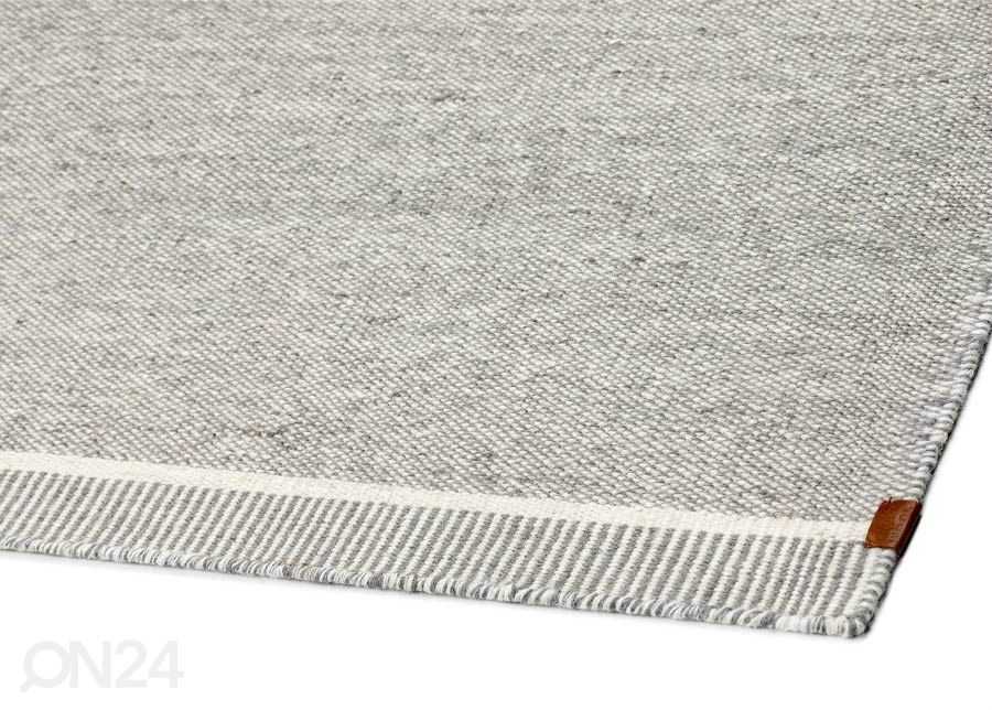 Narma villane käsikootud vaip TURNA grey 140x200 cm suurendatud