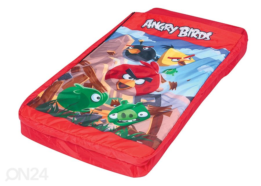 Õhkmadrats magamiskotiga Bestway Angry Birds suurendatud