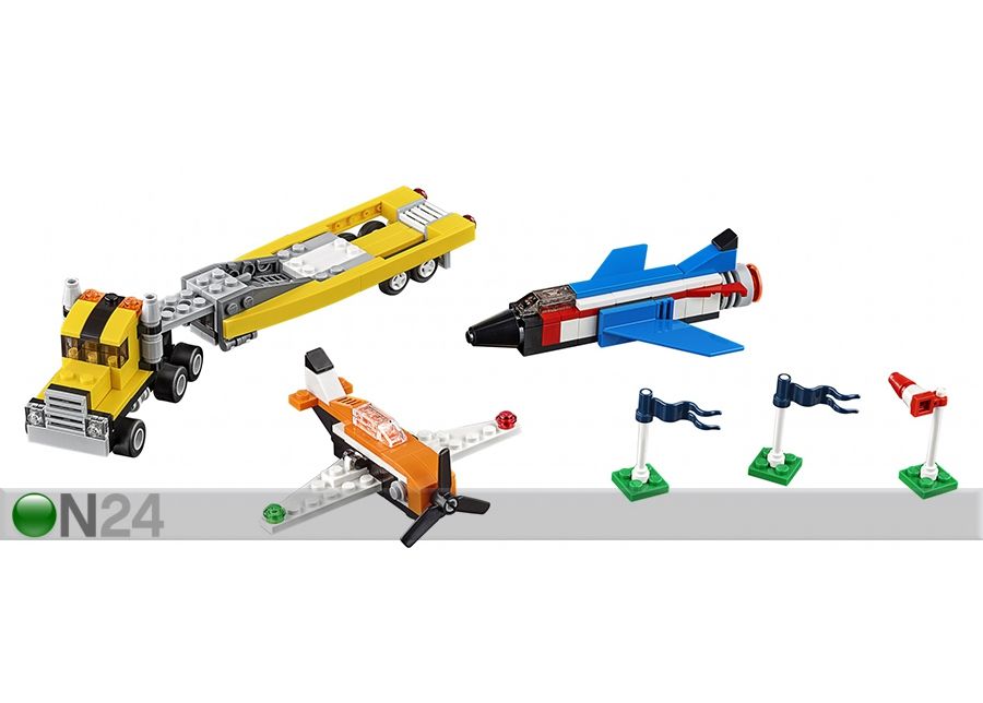 Õhuetenduse ässad Lego Creator suurendatud