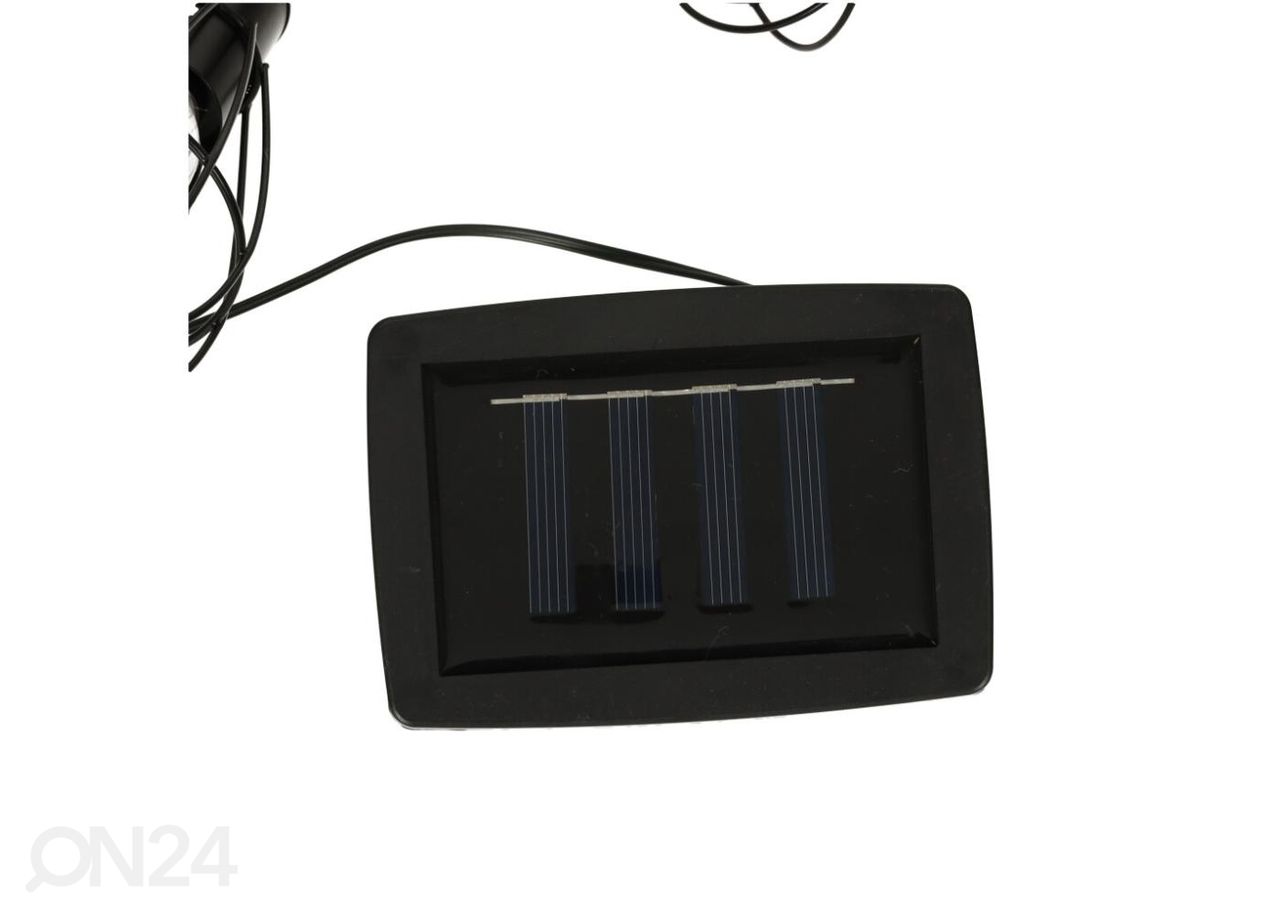Päikesepaneeliga aiavalgusti Girlande Loft 10 LED suurendatud