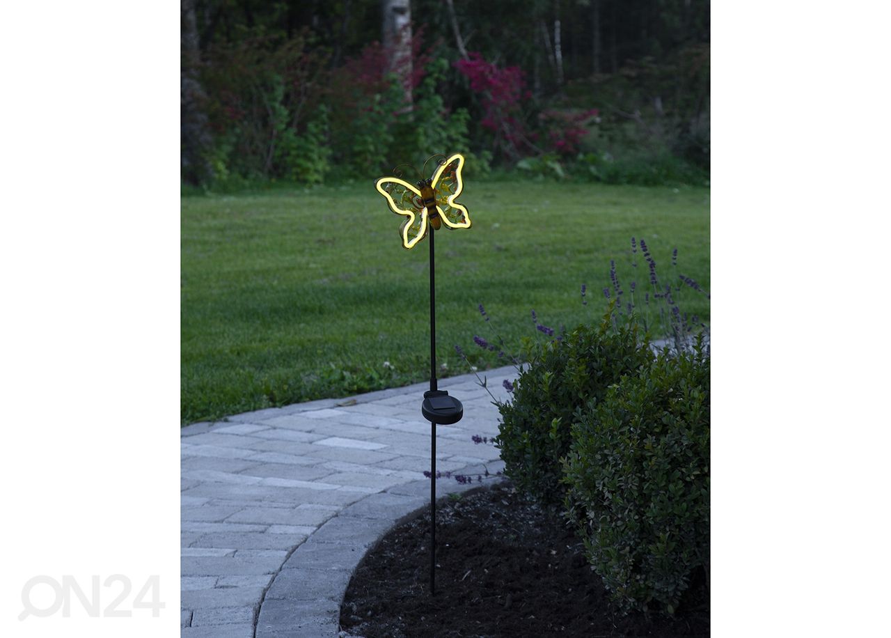 Päikesepaneeliga dekoratsioon Linny Butterfly suurendatud