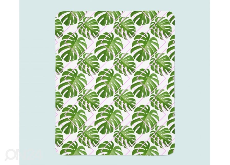 Pleed Tropical Palm Leaves 150x200 cm suurendatud