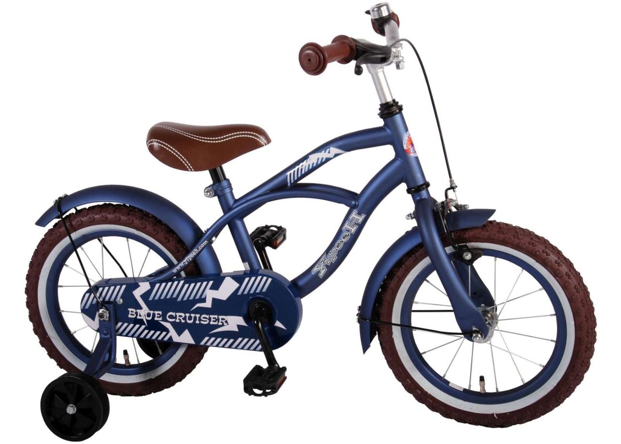 Poiste jalgratas Yipeeh Blue Cruiser 14 tolli Volare suurendatud