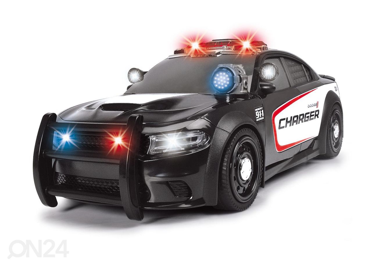 Politsei Dodge Charger Dickie Toys suurendatud