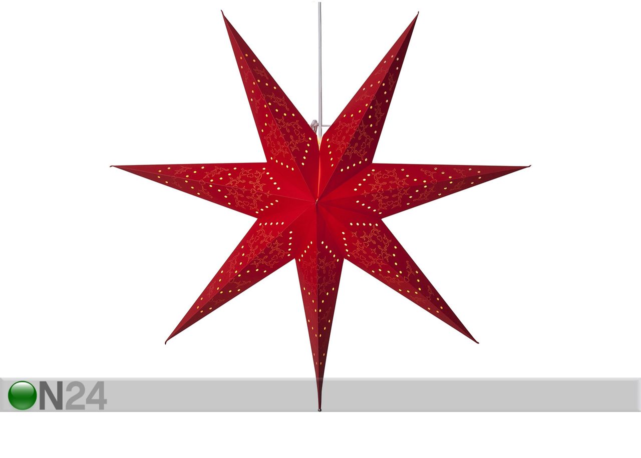 Punane täht Sensy 70 cm suurendatud