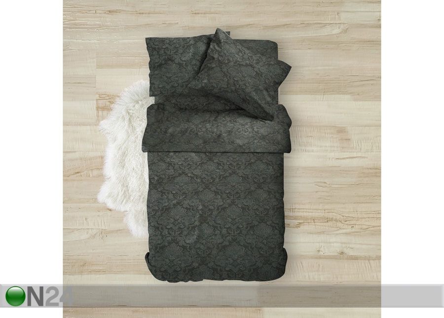 Puuvillasatiinist voodipesukomplekt 220x210 cm suurendatud