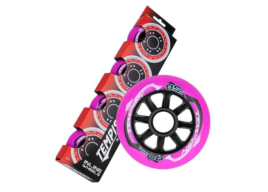 Rulluisu rataste komplekt Radical Color 90x24 85A Tempish suurendatud