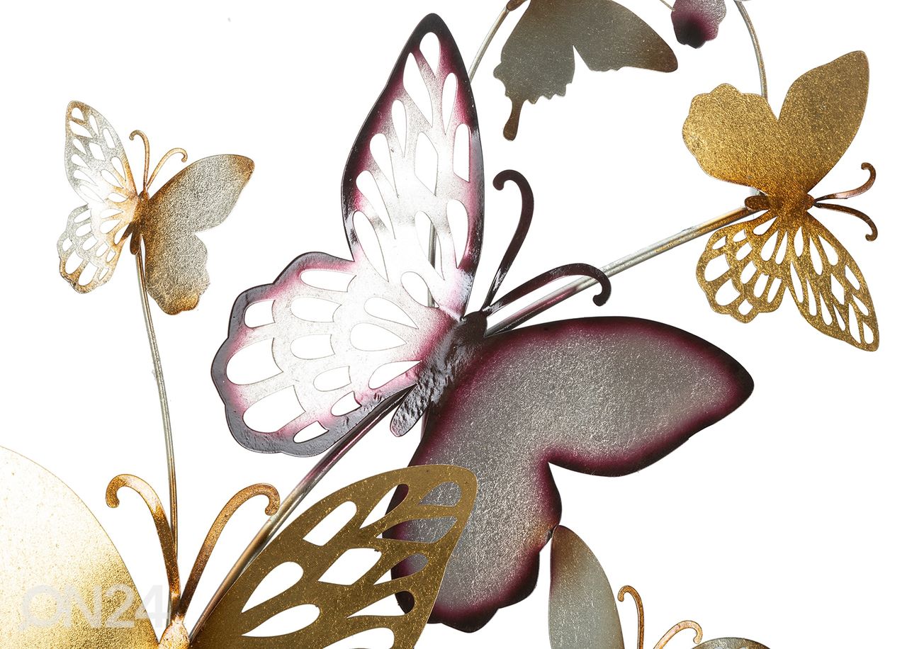 Seinadekoratsioon Butterflies 132x95,5 cm suurendatud