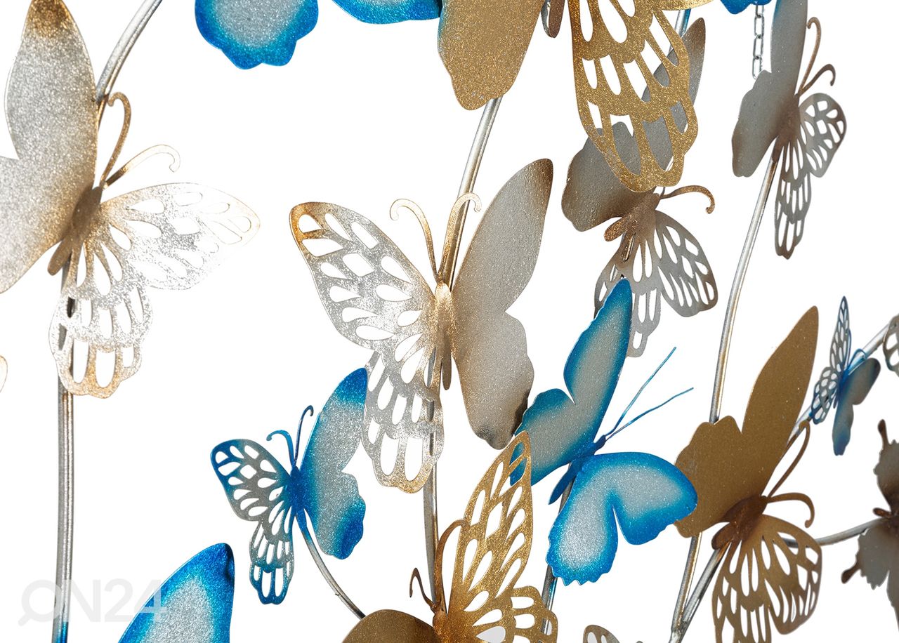 Seinadekoratsioon Butterflies 132x95,5 cm suurendatud
