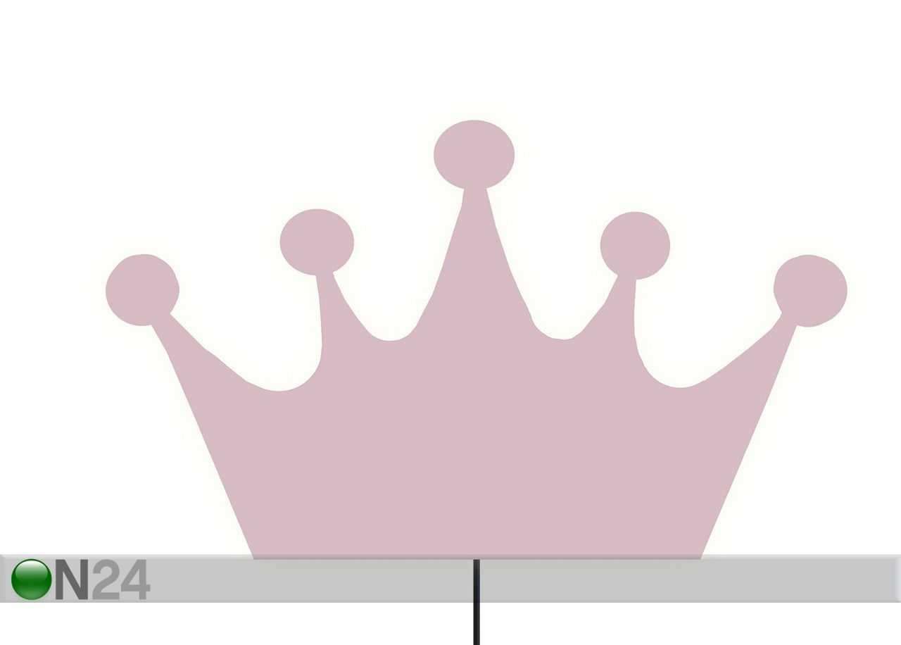 Seinalamp Crown suurendatud