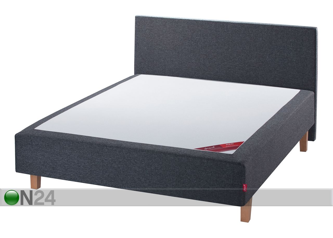 Sleepwell voodipeats Base 160 cm kušetile Red ja Black sarjast suurendatud