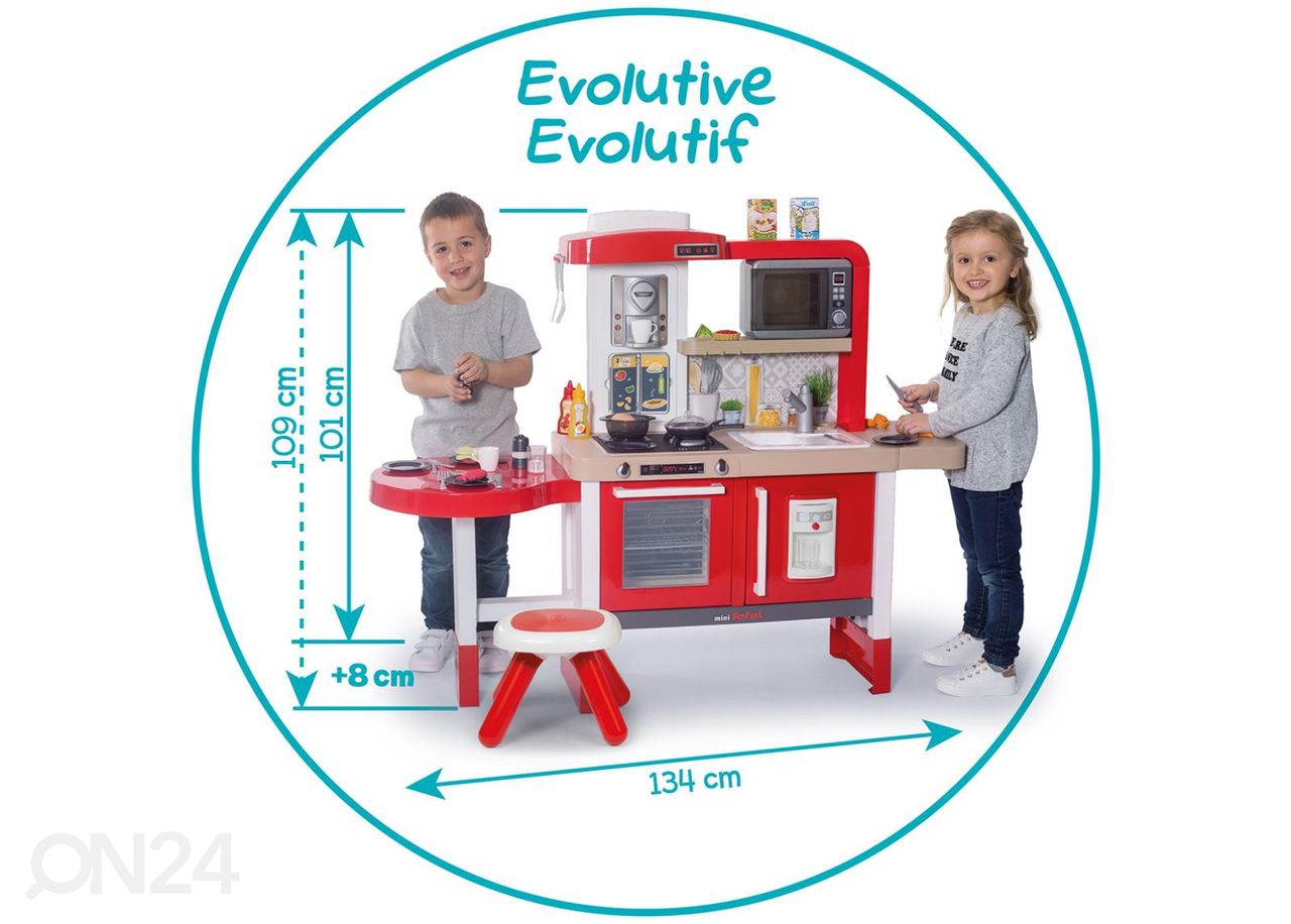 Smoby elektrooniline köök Evolutive Gourmet suurendatud