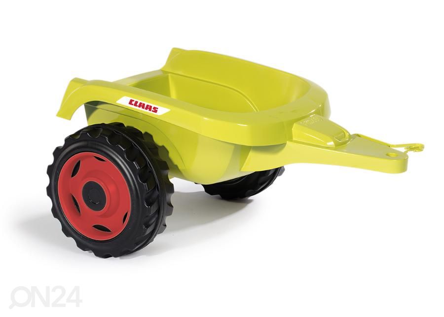 Smoby traktor Claas Farmer XL +käru suurendatud