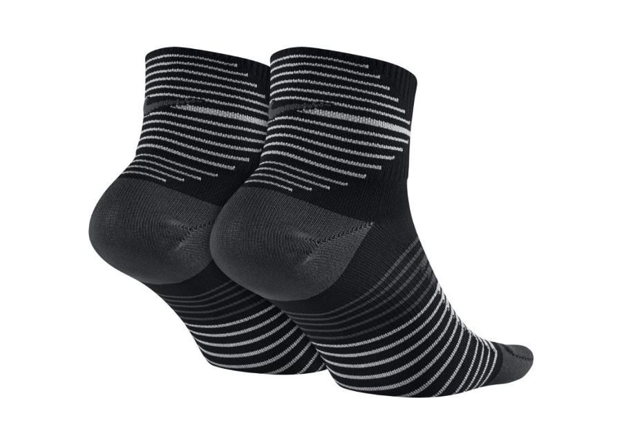 Spordisokid Nike Performance Lightweight Quarter Sock 2pak SX5198-010 suurendatud