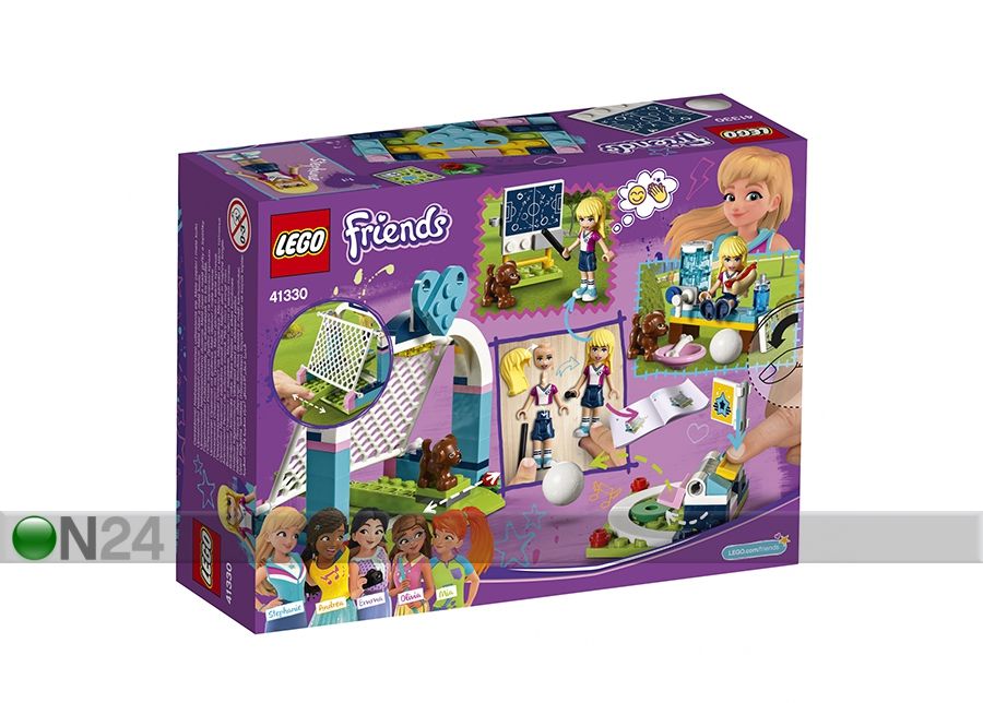Stephanie jalgpallitrenn Lego Friends suurendatud