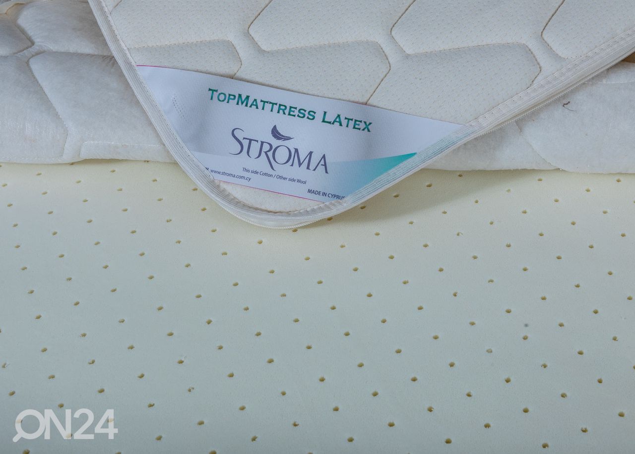 Stroma kattemadrats Top Latex 160x200x4 cm suurendatud