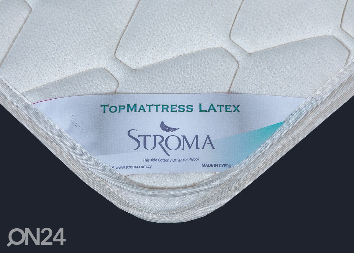 Stroma kattemadrats Top Latex 200x200x4 cm suurendatud