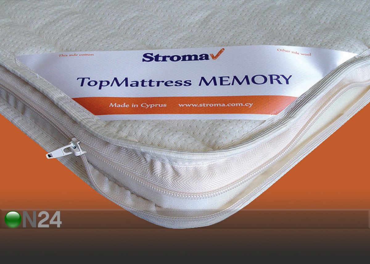 Stroma kattemadrats Top Memory 120x200x5 cm suurendatud