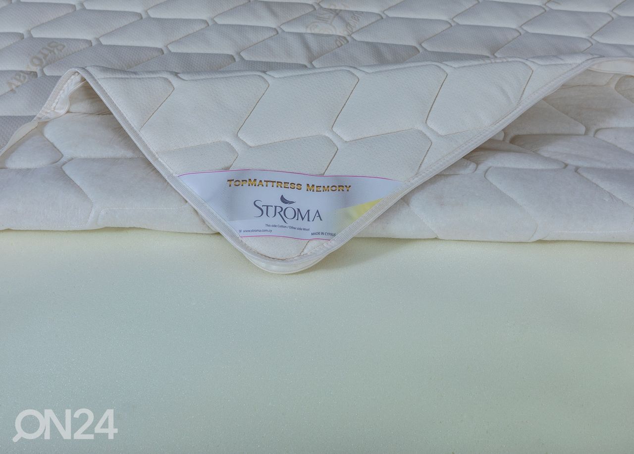 Stroma kattemadrats Top Memory 180x200x5 cm suurendatud
