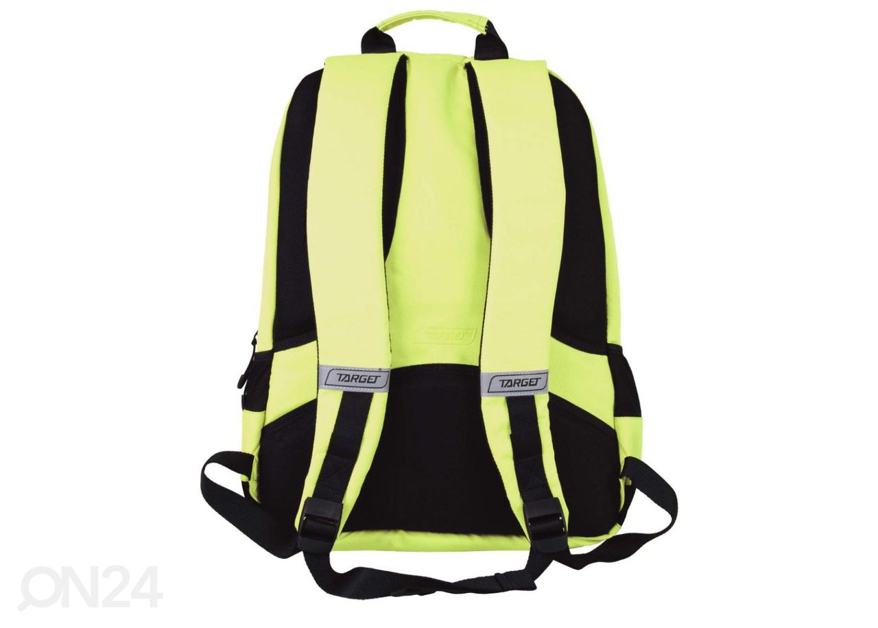 Sülearvuti seljakott Target Fluo Neon Yellow suurendatud