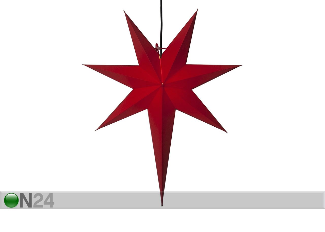 Täht Rozen 55cm, punane suurendatud