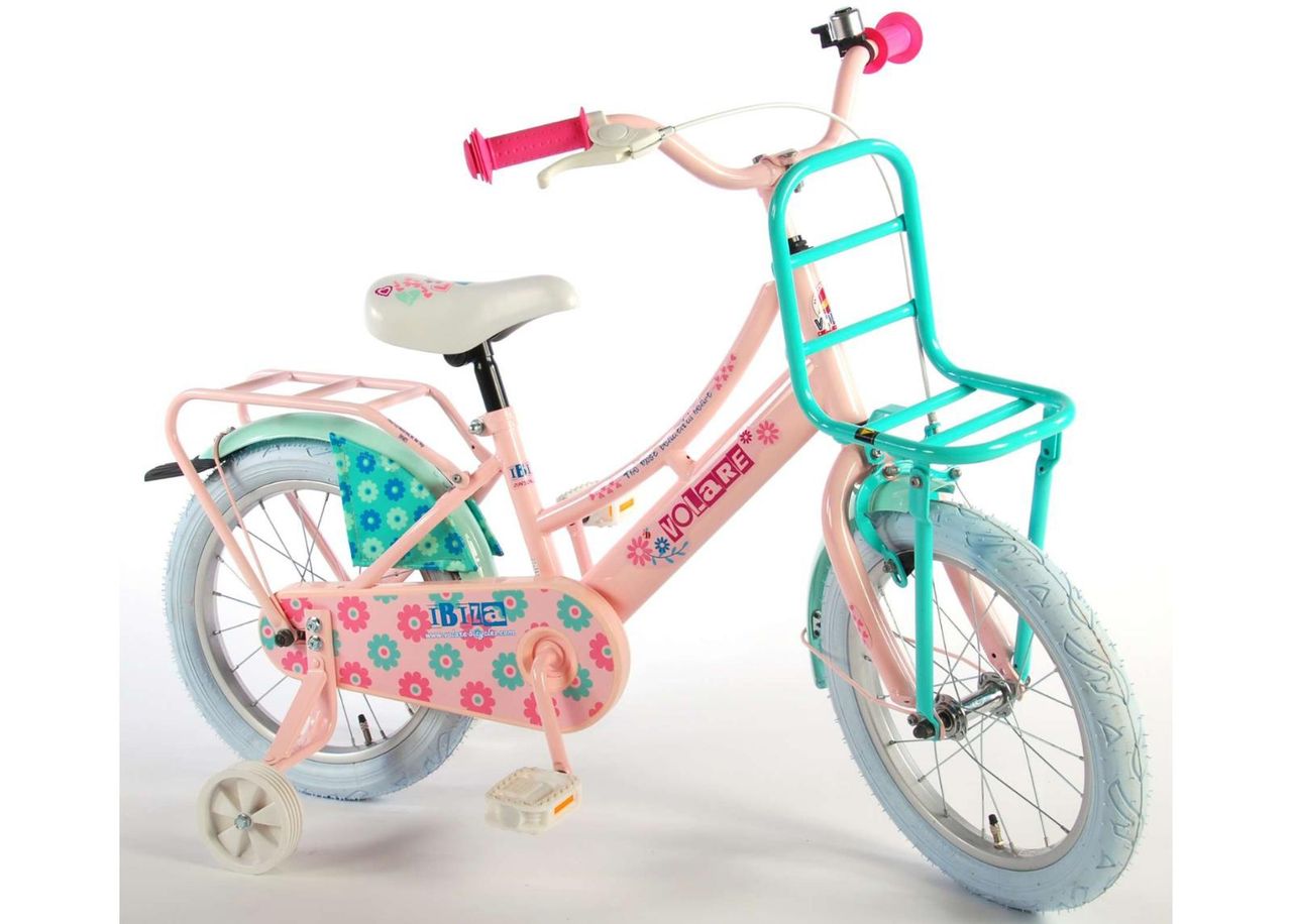 Tüdrukute jalgratas Ibiza 16 tolli Volare suurendatud
