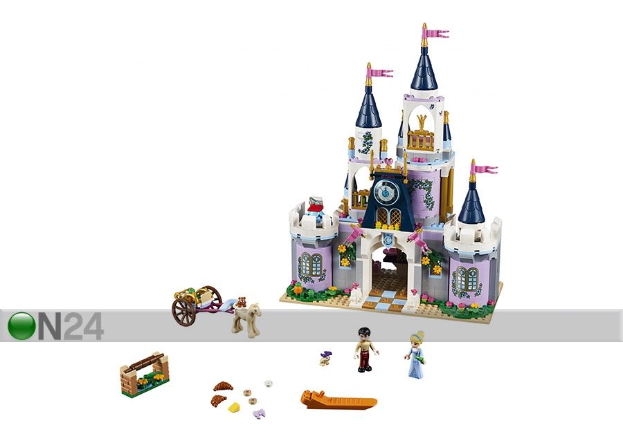 Tuhkatriinu unelmate loss LEGO Disney suurendatud
