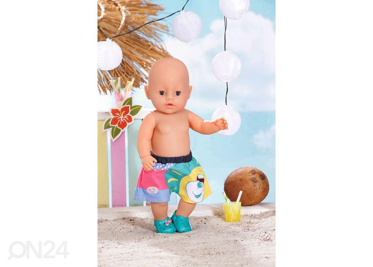 Ujumispüksid nukule Holiday BABY BORN 43 cm suurendatud