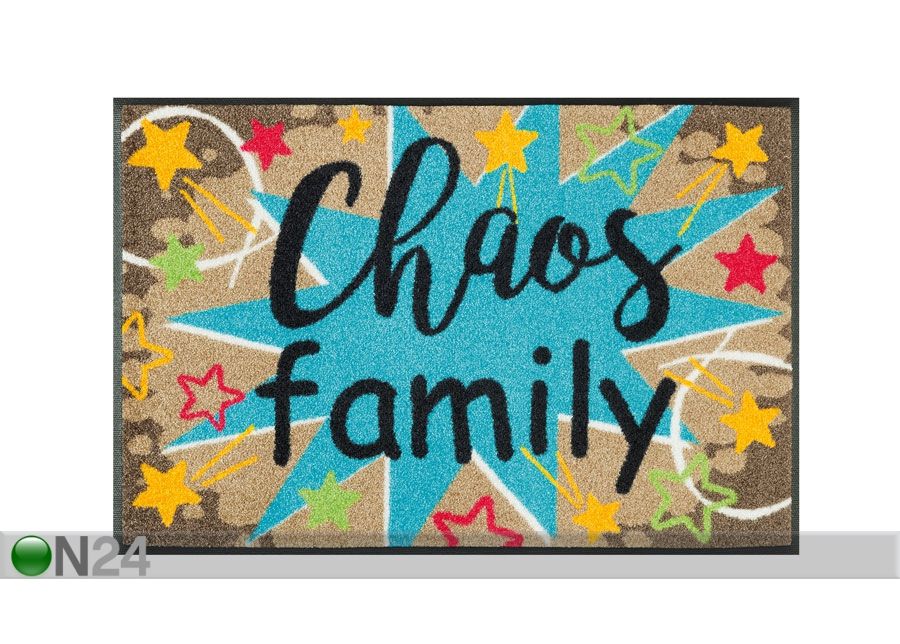 Vaip Chaos Family 50x75 cm suurendatud