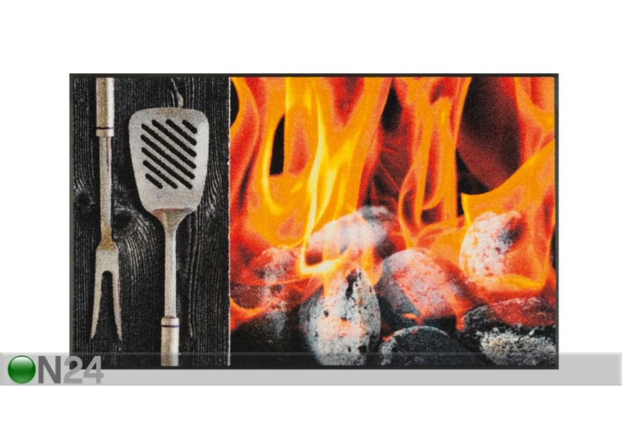 Vaip Smokey Flames 75x120 cm suurendatud