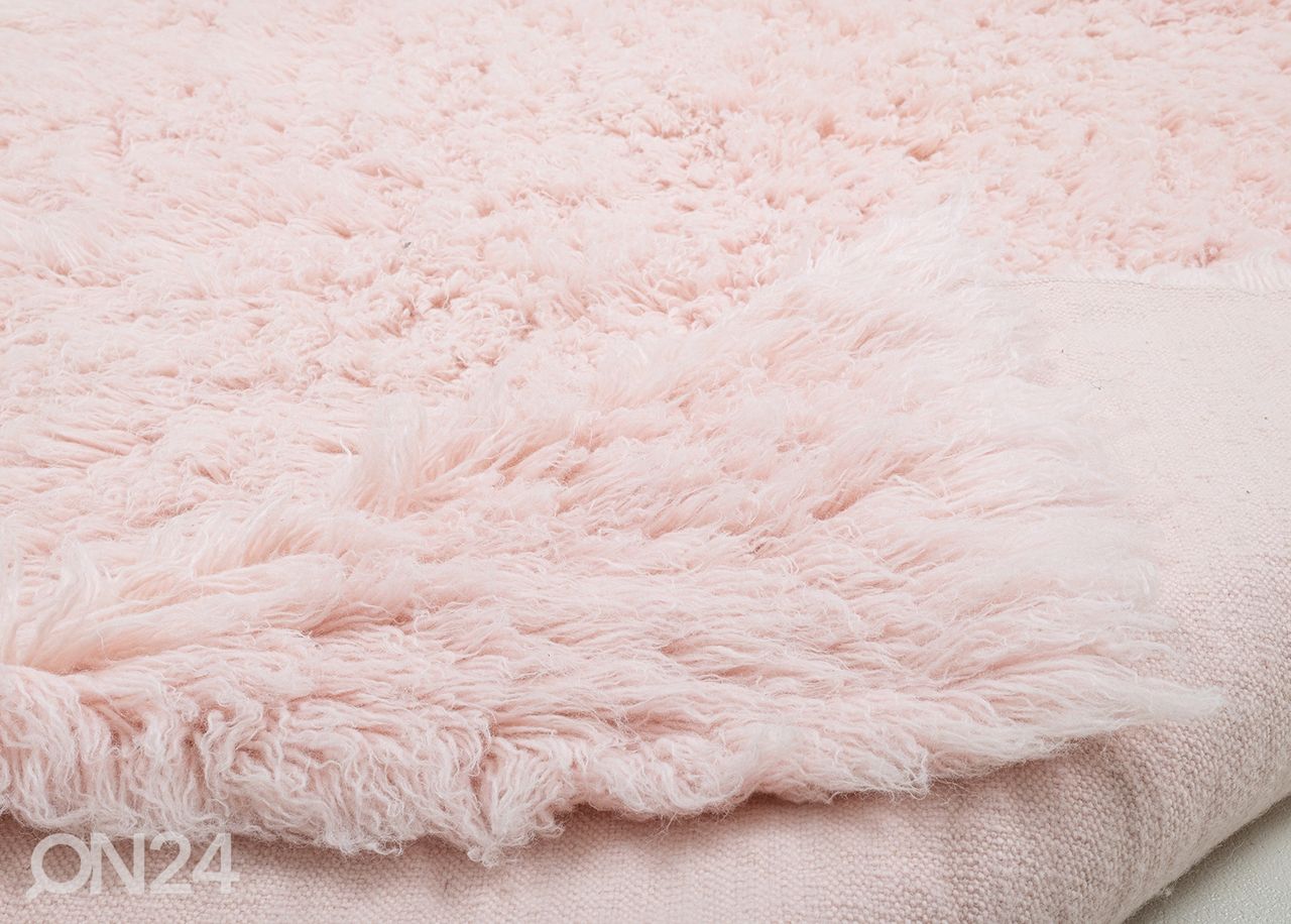 Vaip Tom Tailor Fluffy Uni 180x250 cm, roosa suurendatud