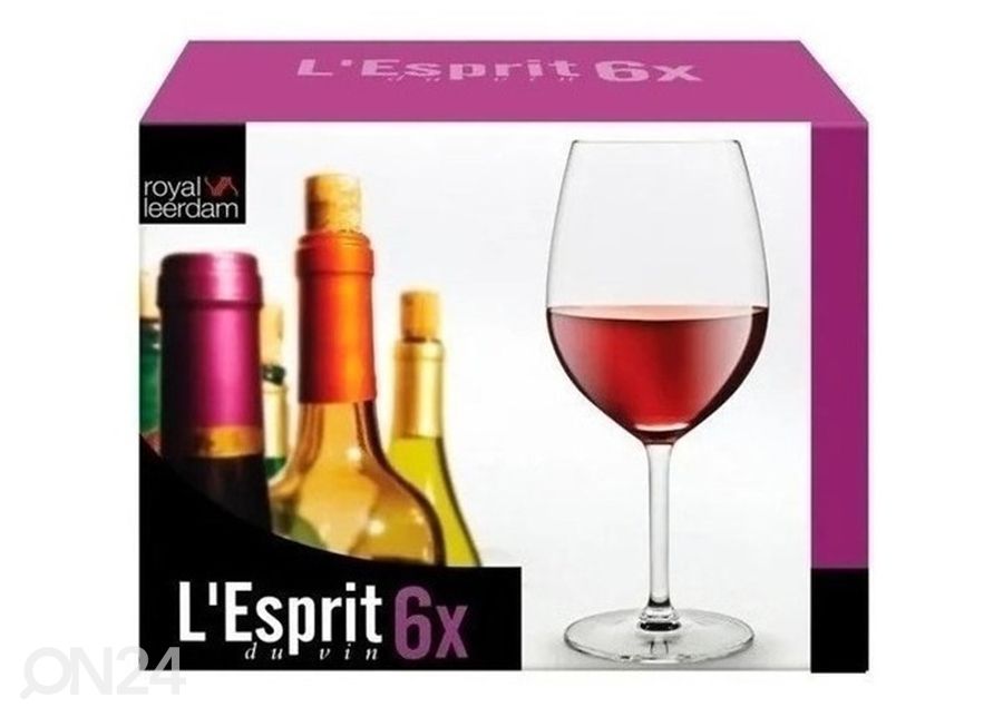 Veiniklaas Royal Leerdam L'Esprit 53 cl, 6 tk suurendatud