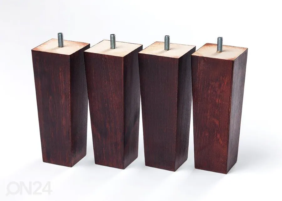 Koonusjalgade komplekt keermega 18 cm suurendatud