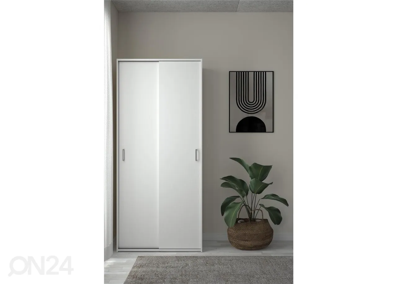 Lükandustega riidekapp Space 78 cm suurendatud