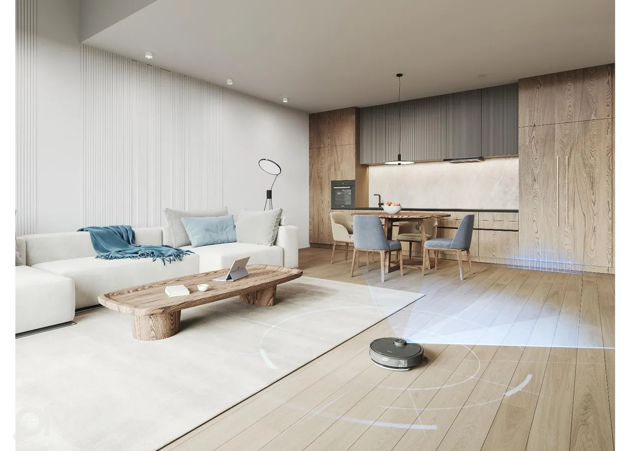 Robottolmuimeja mopiga ECOVACS DEEBOT N8 BLACK suurendatud