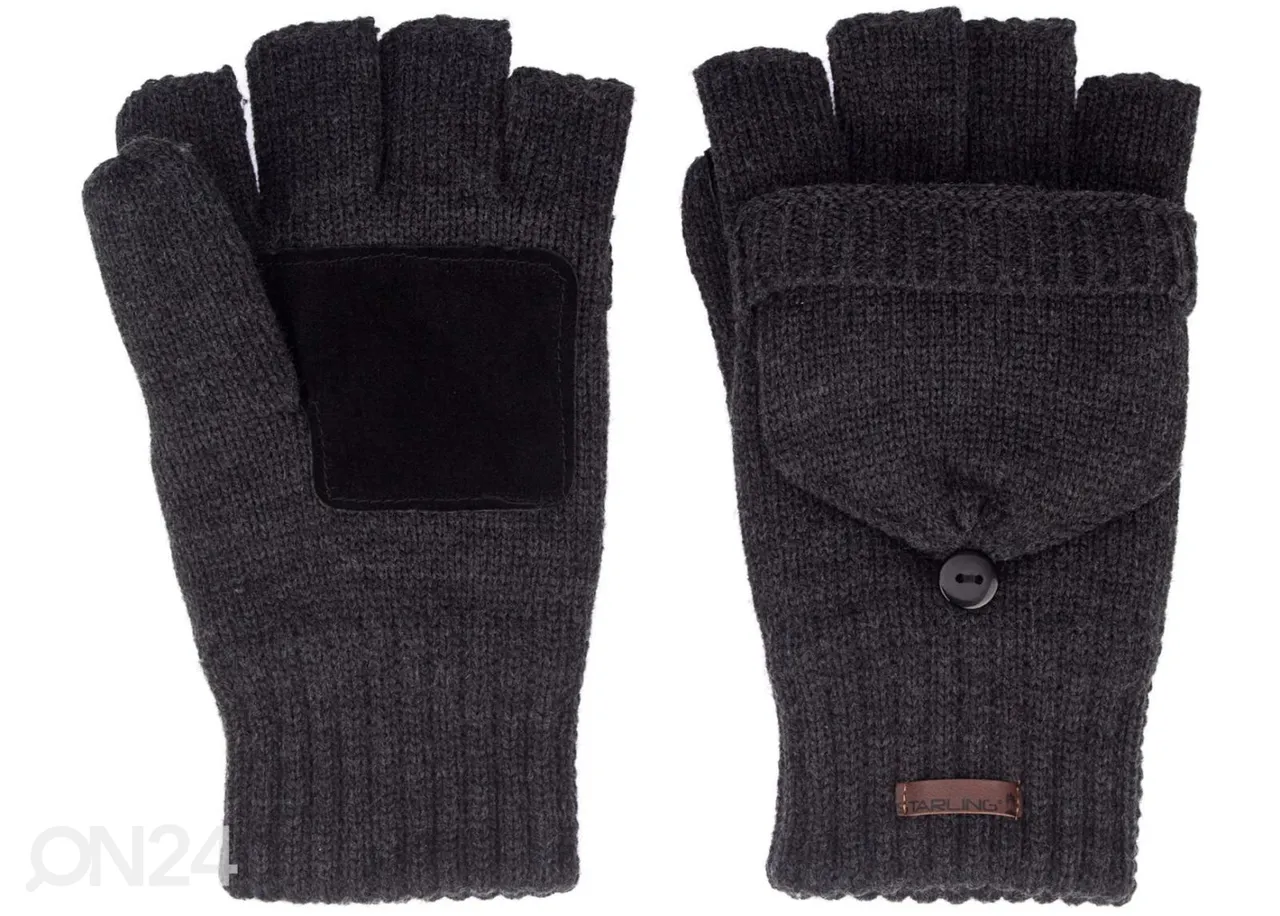Täiskasvanute kindad Bumgloves Knitted Noël Starling suurendatud