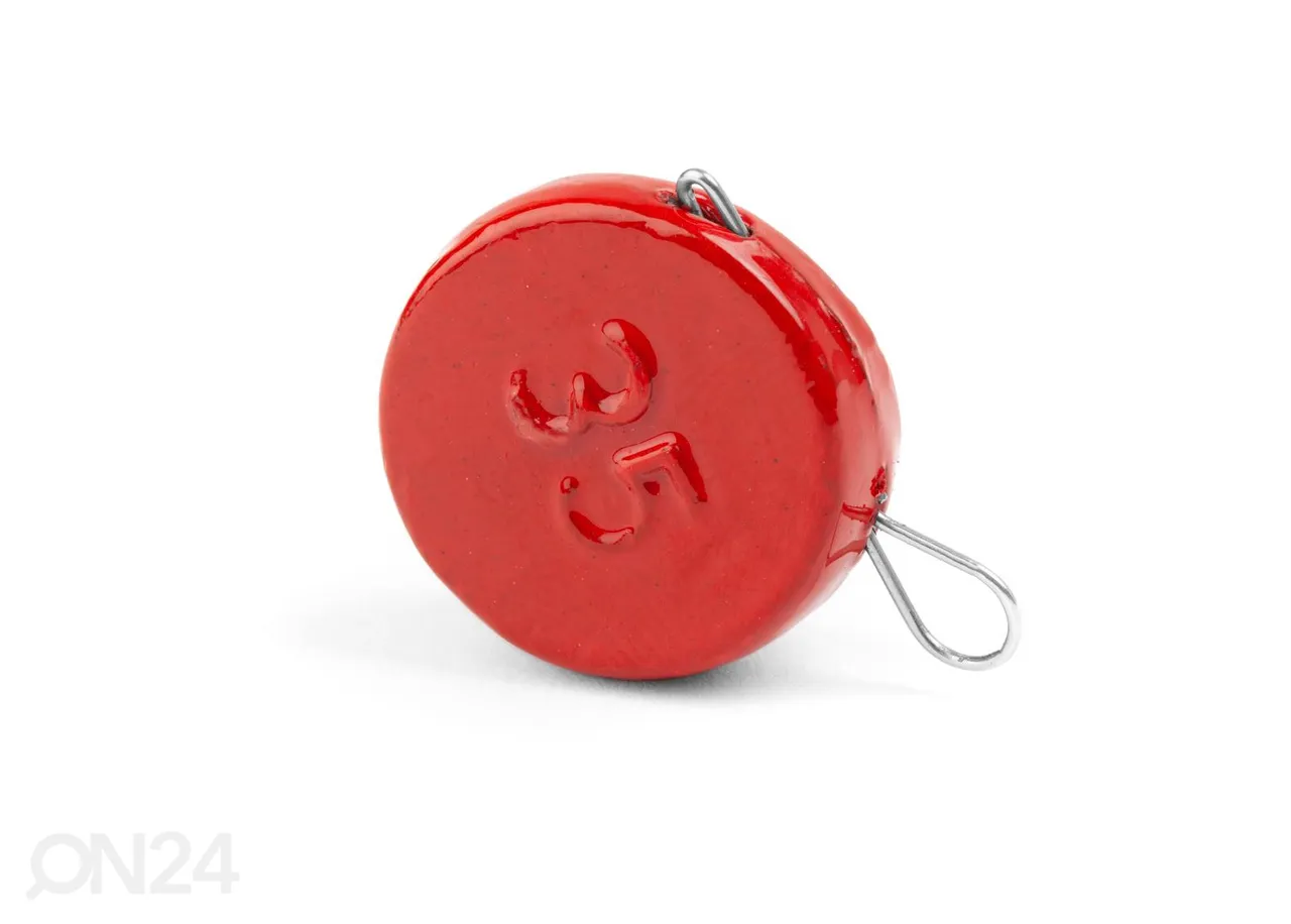Tinaraskus Jigi eccentric punane 20g 2 tk suurendatud
